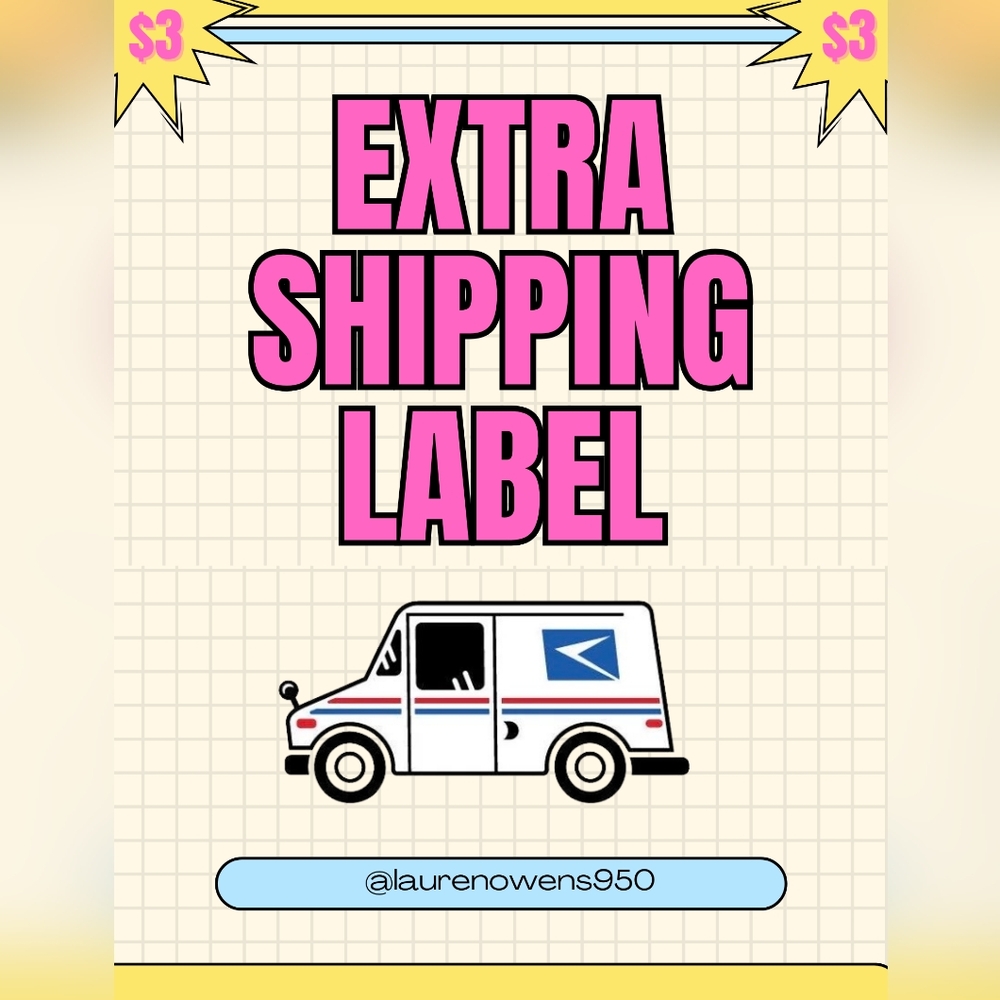 Extra Shipping Label